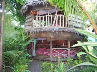 Traditional Samoan Fale (Hut)